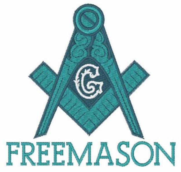Picture of Freemason Machine Embroidery Design