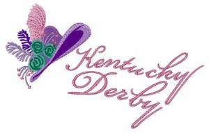 Picture of Kentucky Derby Machine Embroidery Design