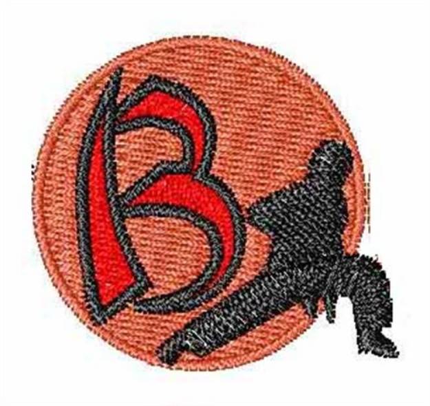 Picture of Karate Font B Machine Embroidery Design
