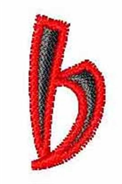 Picture of Karate Font b Machine Embroidery Design