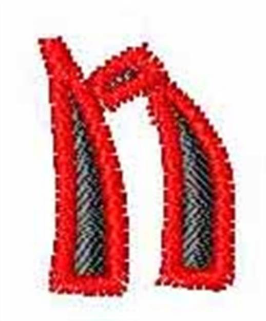 Picture of Karate Font n Machine Embroidery Design