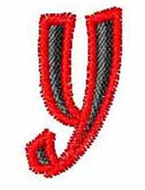 Picture of Karate Font y Machine Embroidery Design