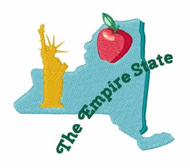 Picture of Empire State Machine Embroidery Design