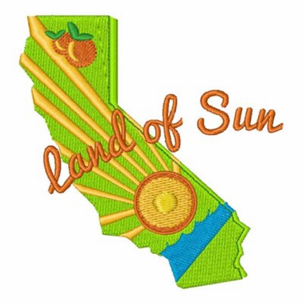 Picture of Land Of Sun Machine Embroidery Design