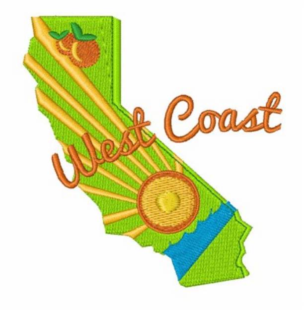 Picture of West Coast Machine Embroidery Design