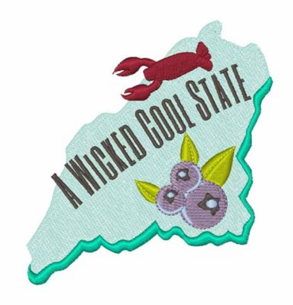 Picture of Wicked Cool State Machine Embroidery Design
