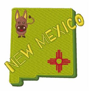 Picture of New Mexico Machine Embroidery Design