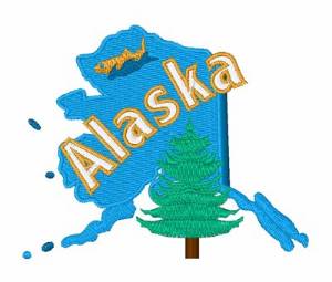 Picture of Alaska Machine Embroidery Design