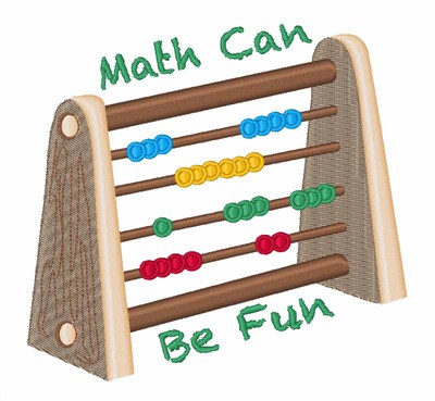 Math Can Be Fun Machine Embroidery Design