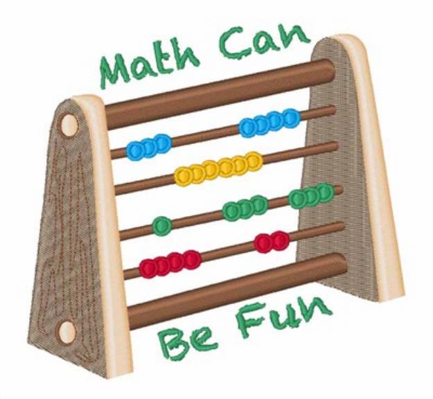 Picture of Math Can Be Fun Machine Embroidery Design