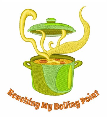 Boiling Point Machine Embroidery Design