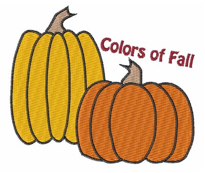 Colors Of Fall Machine Embroidery Design