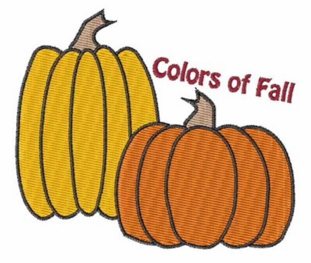 Picture of Colors Of Fall Machine Embroidery Design