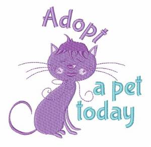 Picture of Adopt A Pet Machine Embroidery Design