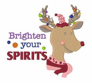 Picture of Brighten Your Spirits Machine Embroidery Design