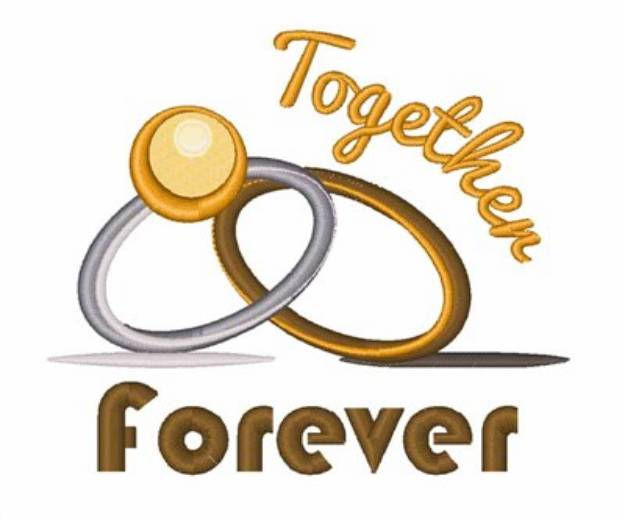 Picture of Together Forever Machine Embroidery Design