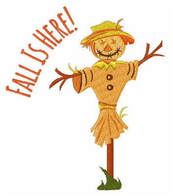 Fall Is Here Machine Embroidery Design