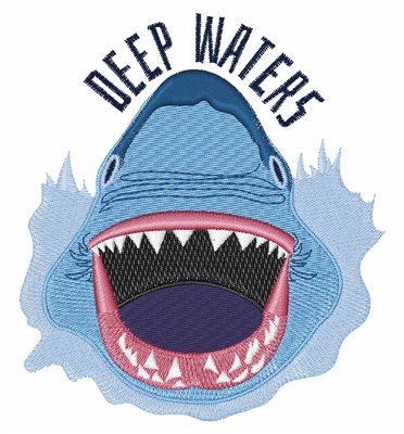 Deep Waters Machine Embroidery Design