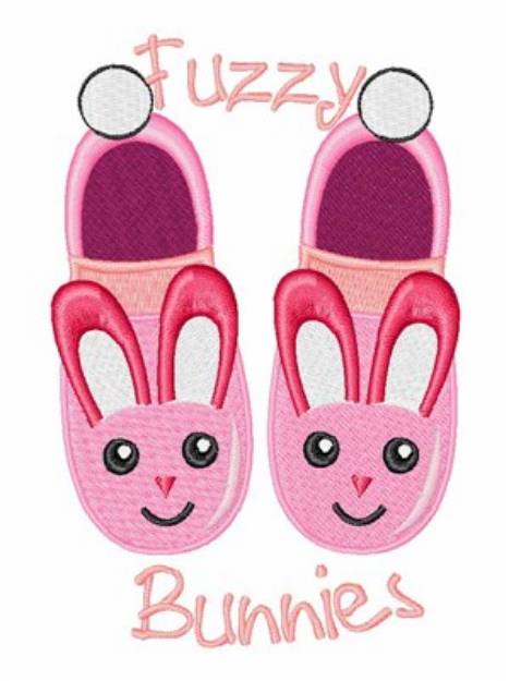 Picture of Fuzzy Bunnies Machine Embroidery Design