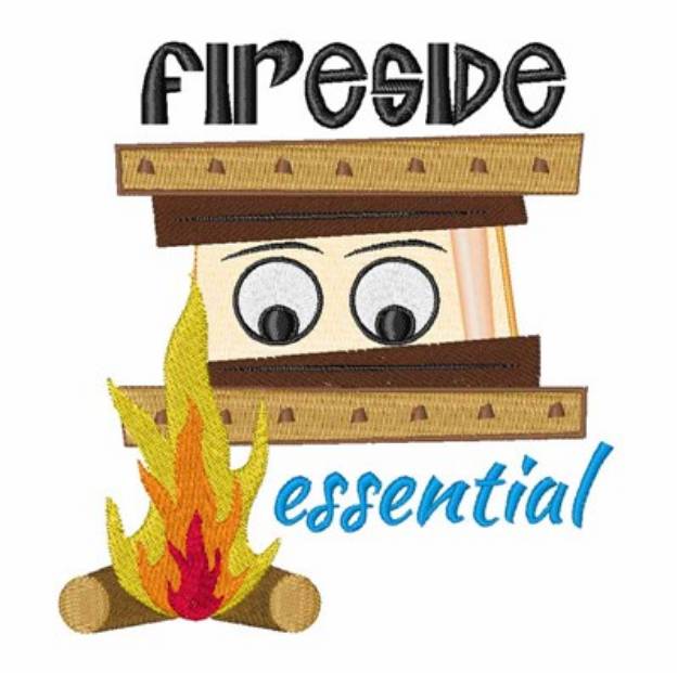 Picture of Fireside Essential Machine Embroidery Design