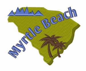 Picture of Myrtle Beach Machine Embroidery Design