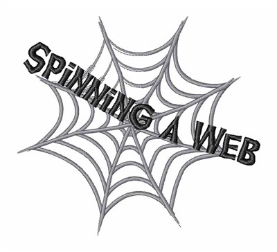 Spinning A Web Machine Embroidery Design