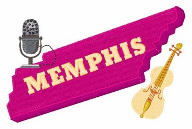 Picture of Memphis Machine Embroidery Design