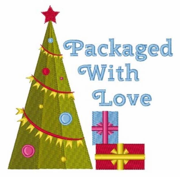 Picture of Packaged With Love Machine Embroidery Design