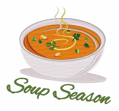 Soup Season Machine Embroidery Design