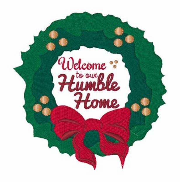 Picture of Humble Home Machine Embroidery Design