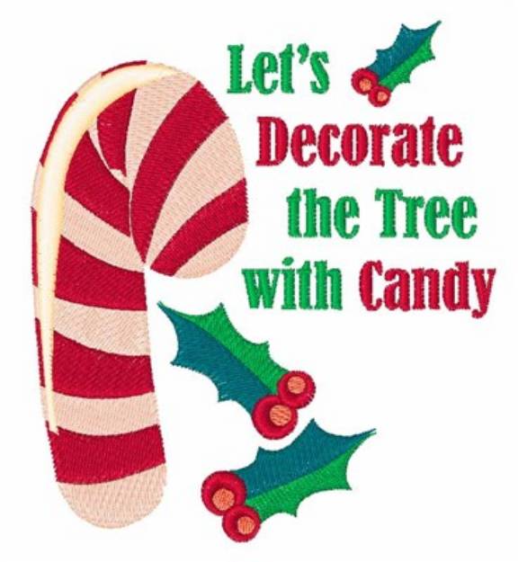 Picture of Decorate The Tree Machine Embroidery Design