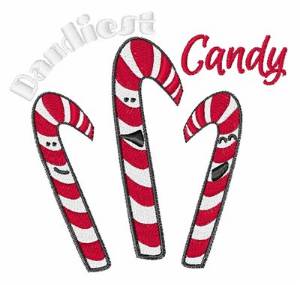 Picture of Dandiest Candy Machine Embroidery Design