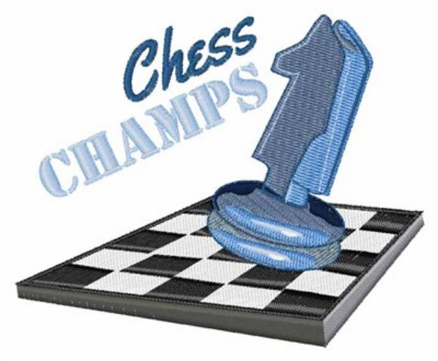 Picture of Chess Champs Machine Embroidery Design