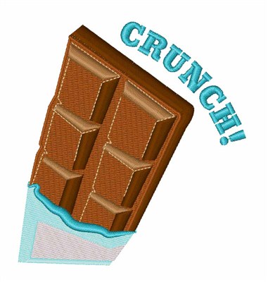 Crunch Machine Embroidery Design
