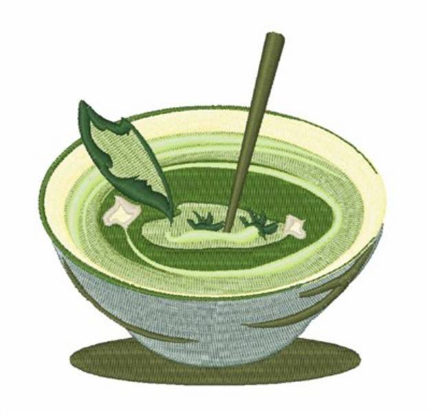 Picture of Bowl Of Curry Machine Embroidery Design