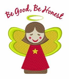 Picture of Be Good Machine Embroidery Design