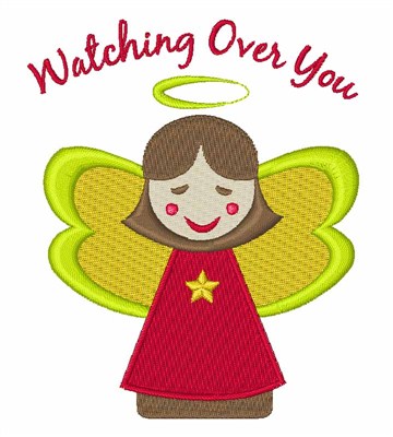 Watching Over You Machine Embroidery Design