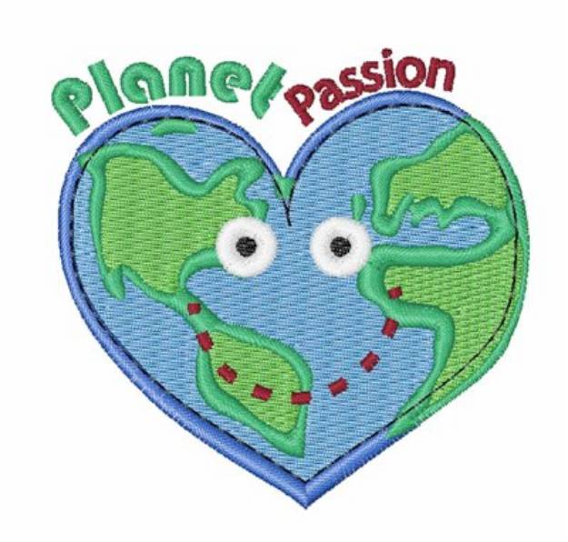 Picture of Planet Passion Machine Embroidery Design