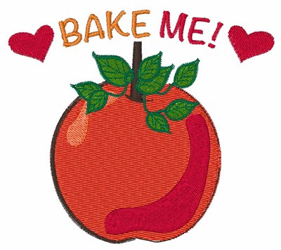 Bake Me Machine Embroidery Design
