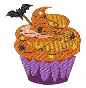 Picture of Halloween Cupcake Machine Embroidery Design