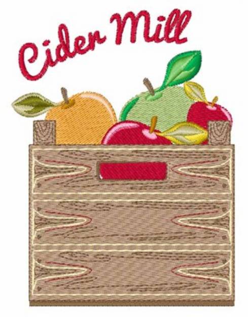 Picture of Cider Mill Machine Embroidery Design
