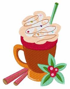 Picture of Latte Drink Machine Embroidery Design