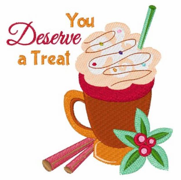 Picture of A Treat Machine Embroidery Design