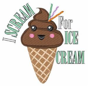 Picture of For Ice Cream Machine Embroidery Design