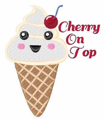 Cherry On Top Machine Embroidery Design