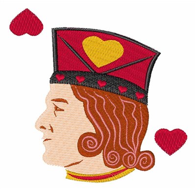 Jack Of Hearts Machine Embroidery Design