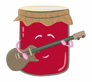 Picture of Jam Music Machine Embroidery Design