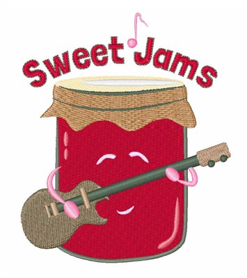 Sweet Jams Machine Embroidery Design