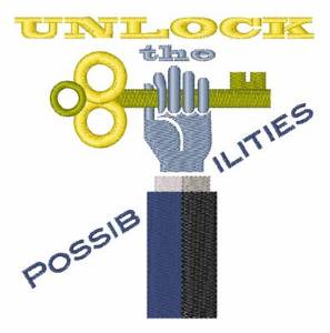 Picture of Unlock Possibilities Machine Embroidery Design