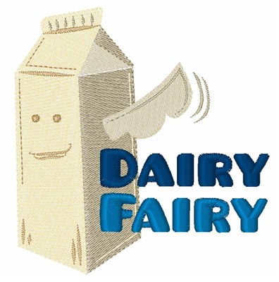 Dairy Fairy Machine Embroidery Design
